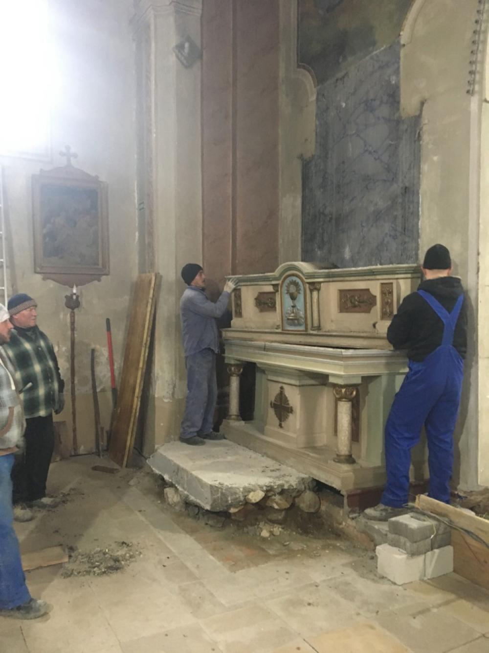 Radovi na obnovi 1